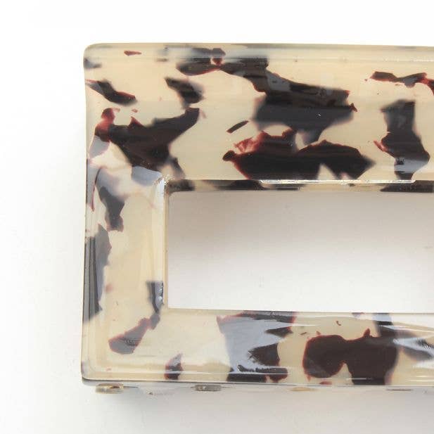 Inca UK – wholesale Hair clip – Women’s – French Tortoiseshell Style Cut Out Clamp 6cm2