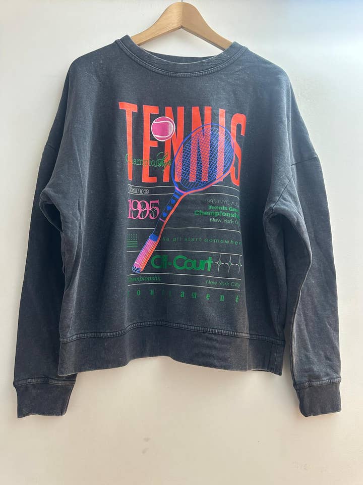 10497 Vintage printed sweatshirt for wholesale by LORIANE