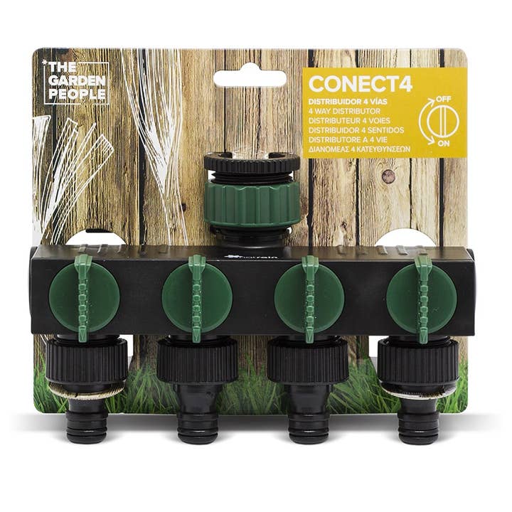 JARDIN Y NATURA OUTDOOR & GARDEN PRODUCTS SL - Wholesale Garden Tool - 4-way water distributor - Conect4