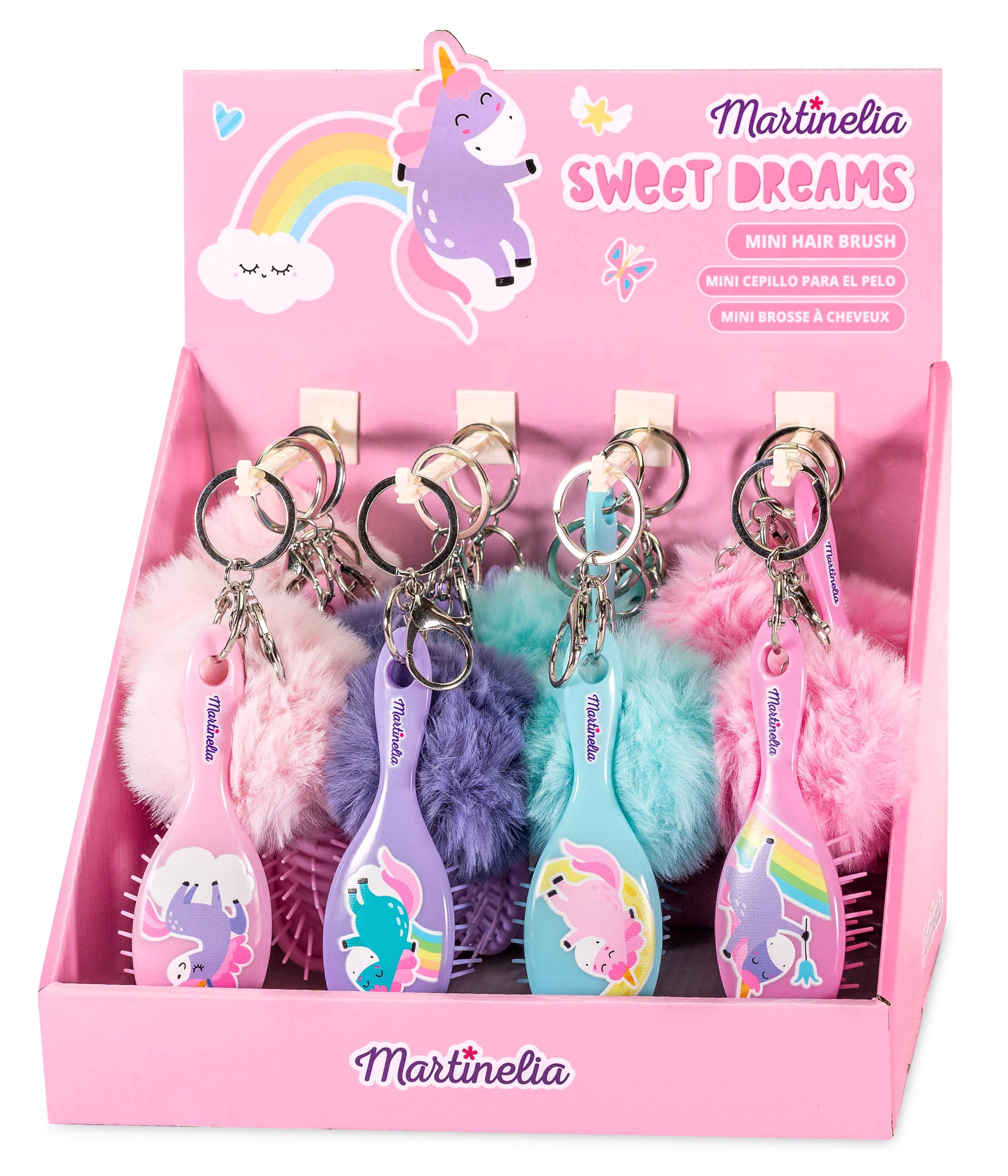 Aquarius Cosmetic SLU - Wholesale Hair Brush/Comb - Martinelia Mini Brush With Pompom9