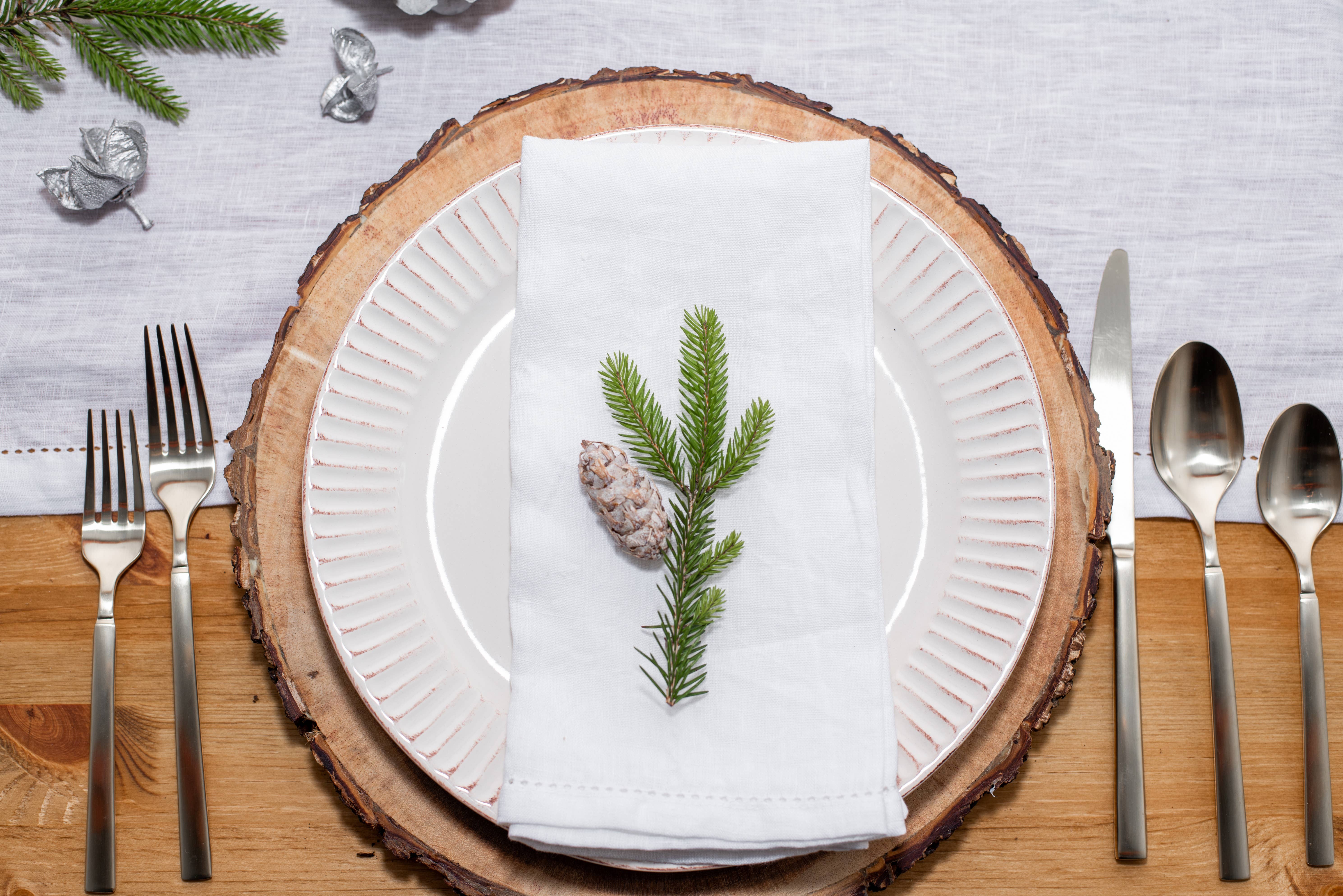 VIKOLINO - Wholesale Dinner & Cloth Napkin - Christmas Napkins, set of 4(20" x 20")2