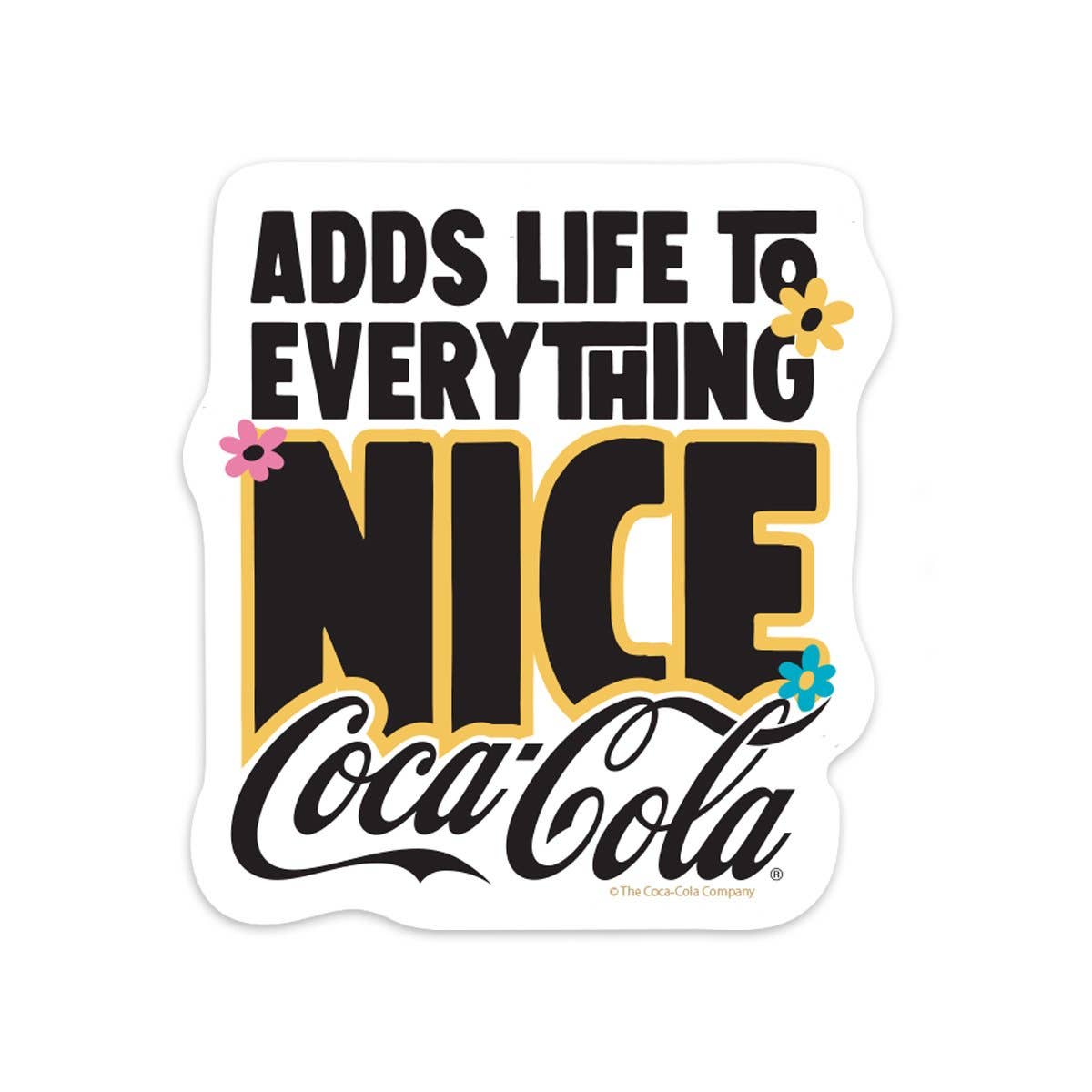 RetroPlanet - Wholesale Phone & Laptop Stickers - Coca-Cola Adds Life to Everything Mini Sticker 20 ct0