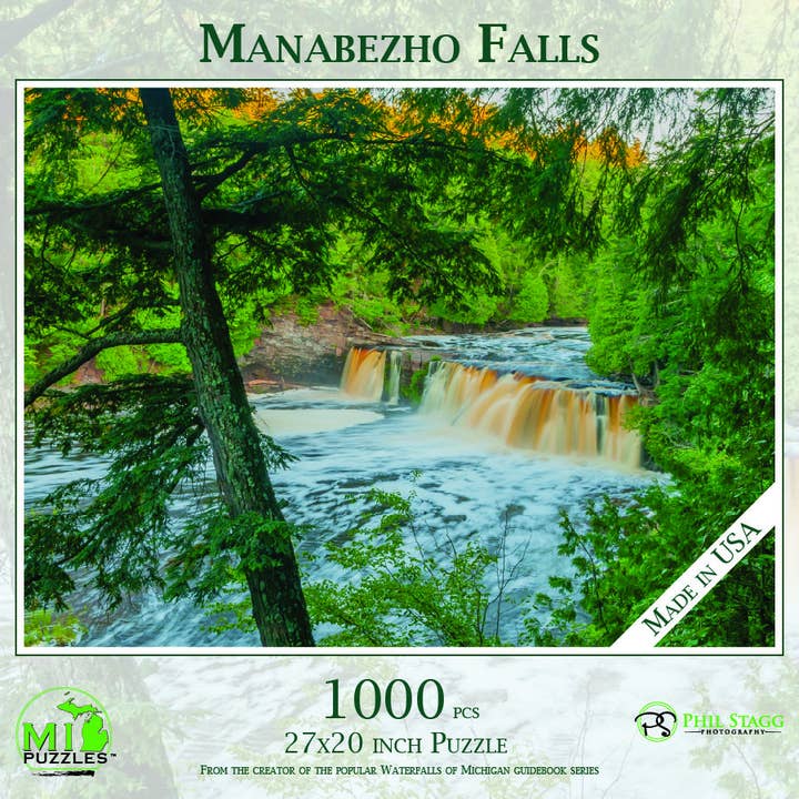 Chutes de Manabezho - Puzzle de 1000 pièces pour la vente par Phil Stagg Photography