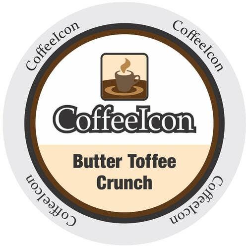 Coffeeicon Butter Toffee Crunch - 24ct por atacado de Coffeeicon