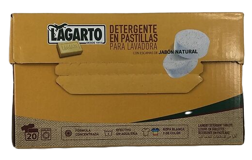 Lagarto - Wholesale Laundry Detergent Powder/Pods - Lagarto Washing Detergent, 40 Tablets. Matic3
