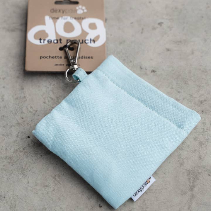 dexypaws - Wholesale Pet Treat Bag - Dog - Treat Pouch in Sky Blue