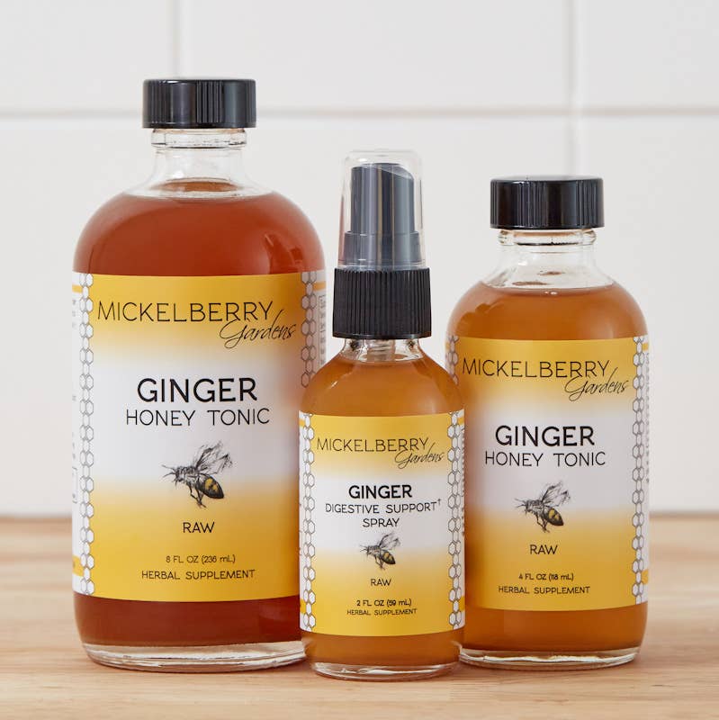 Mickelberry Gardens - Wholesale Tincture - Ginger Honey Tonic — promotes healthy digestion0