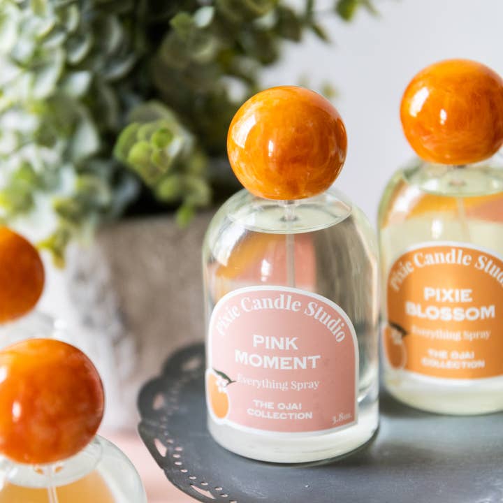 Pixie Candle Studio - Vendita all'ingrosso Profumi/Eau de toilette - Pink Moment: spray per il corpo, spray per biancheria, spray per ambienti1