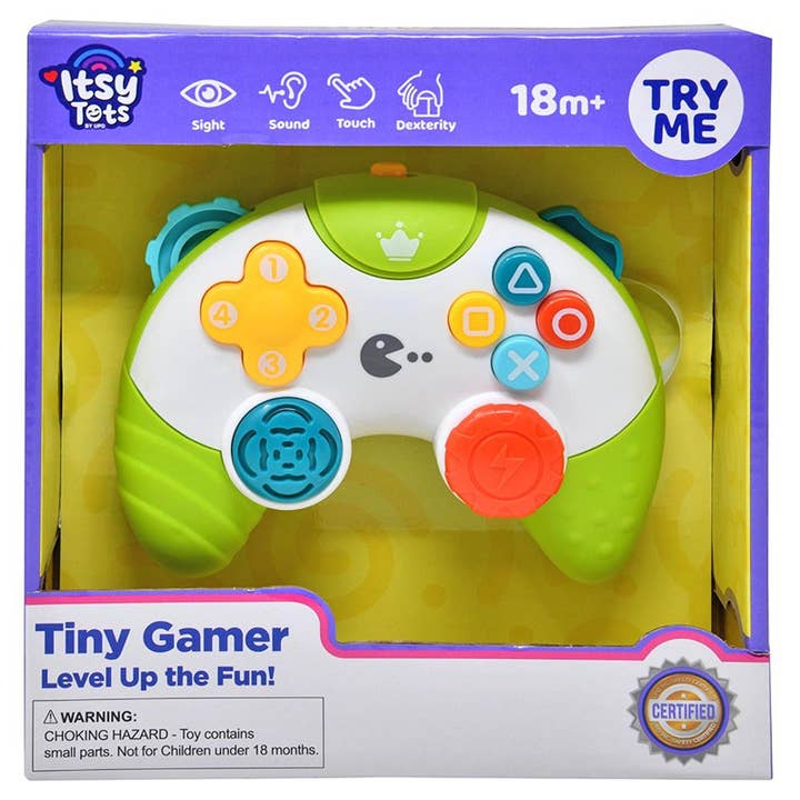 Deluxe Import Trading - Wholesale Toy Set - Kids - Itsy Tots Baby Gamepad controller w/ lights & sound