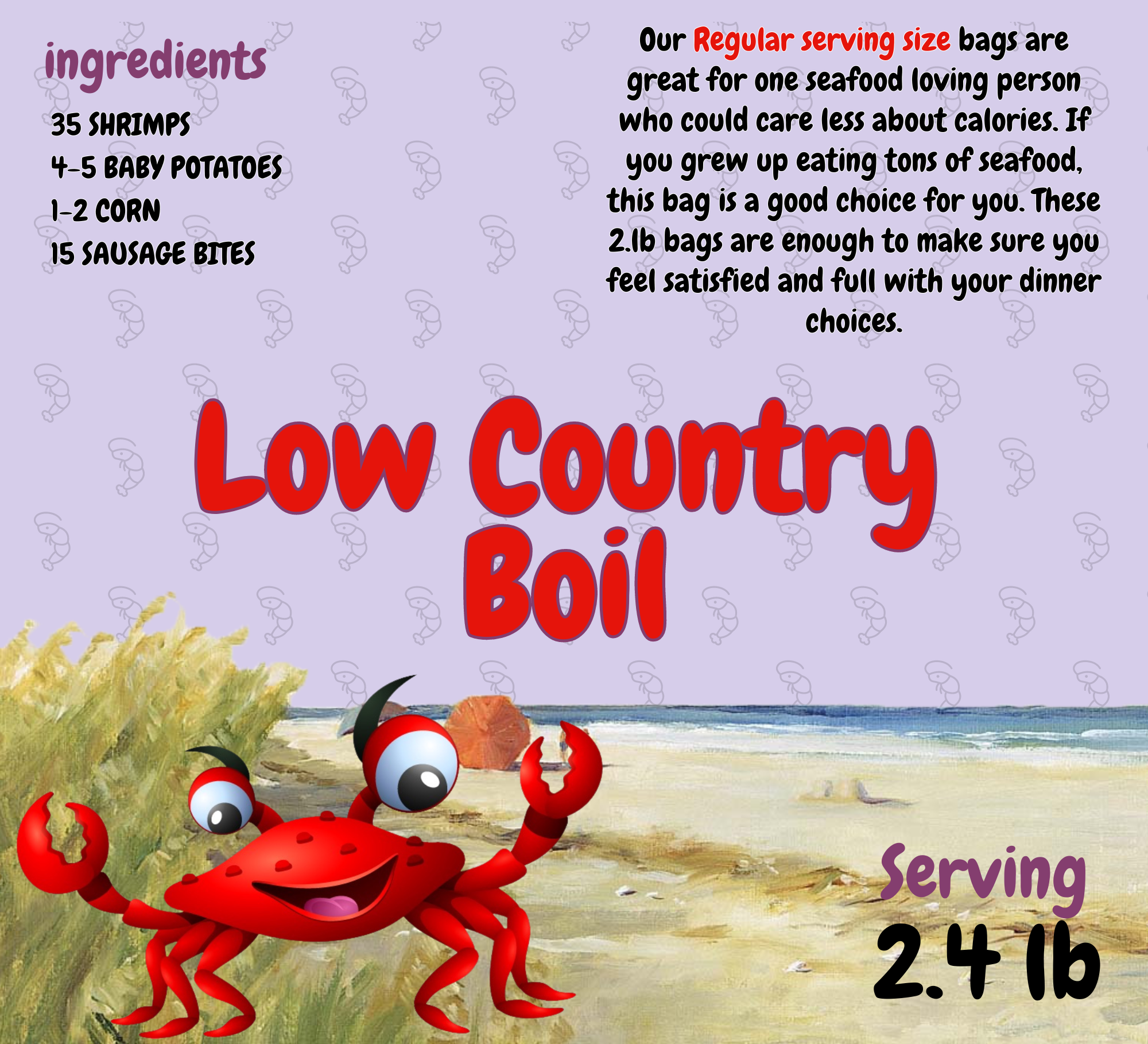 Crabby Bags Wholesale Shopping - Wholesale Dried Spice Mix - Easy Low Country Shrimp Boil in a Bag | Crabby Bags6