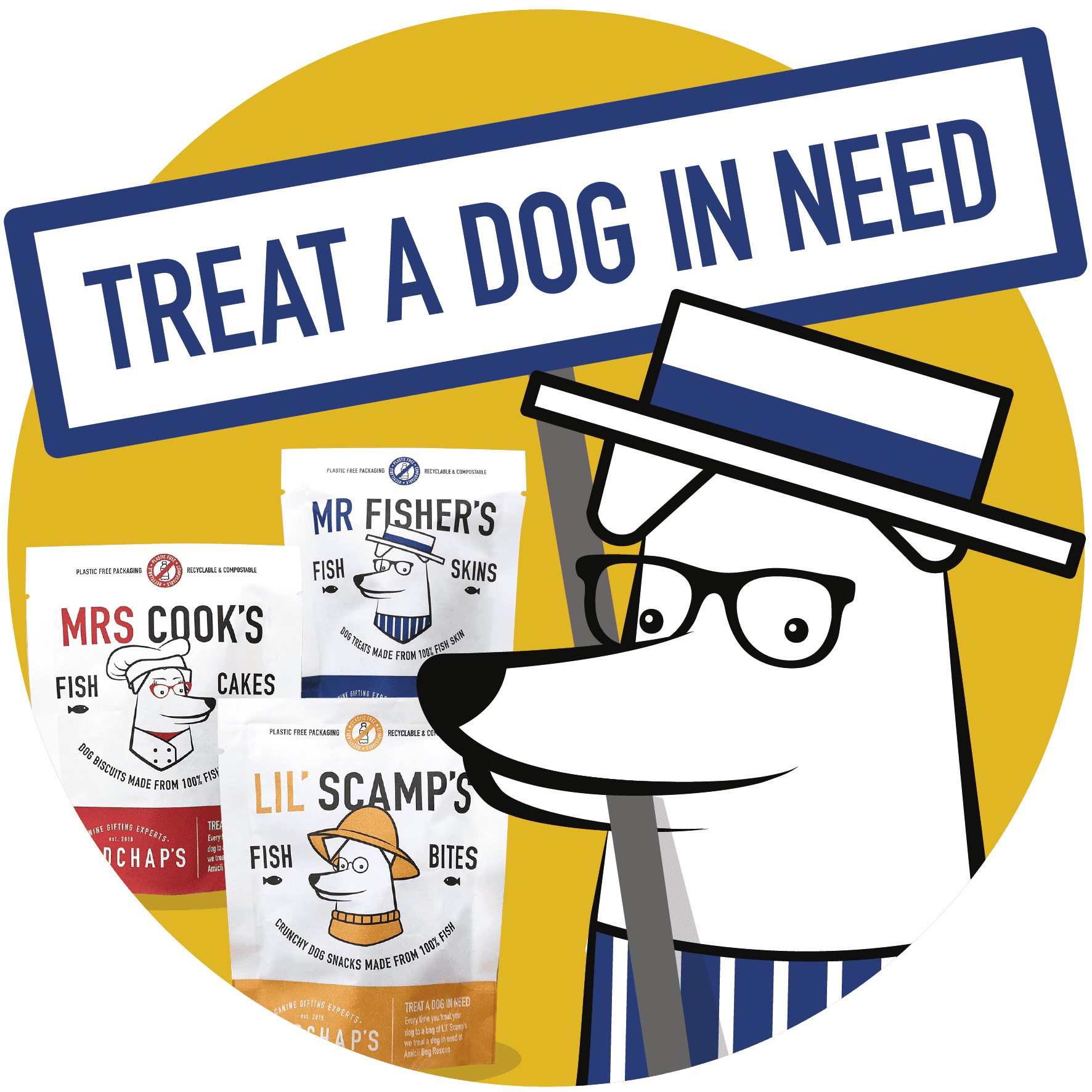 Goodchap's – snacks e guloseimas - Cão por atacado – Peles de Peixe do Sr. Fisher | Guloseimas Naturais para Cães9