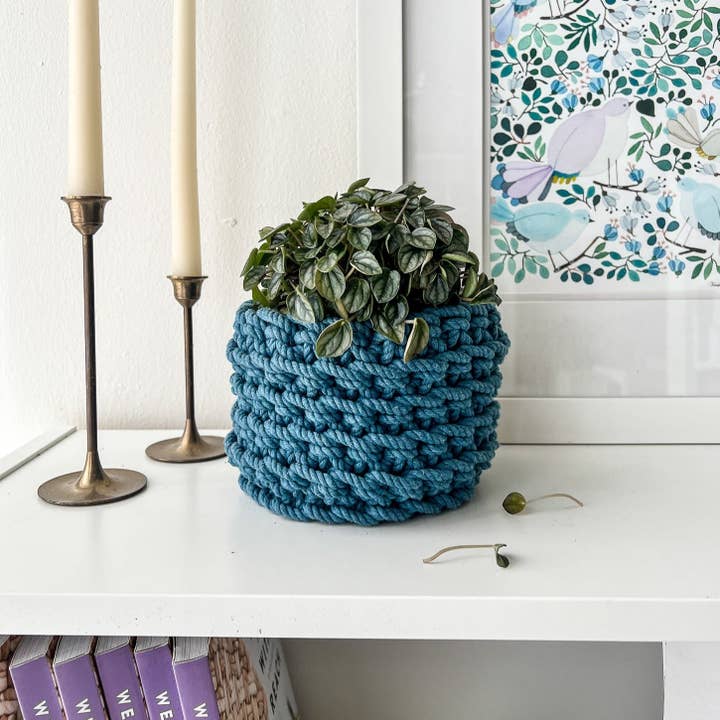 Flax & Twine - Wholesale DIY Craft Kit - Brooklyn Basket Kit