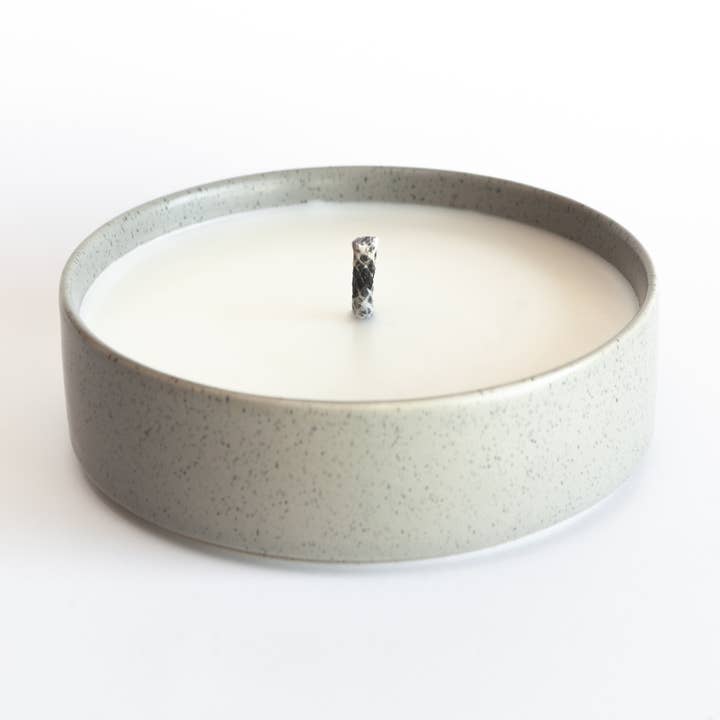 Citronella outdoor candle - grey (large) for wholesale by Manulena