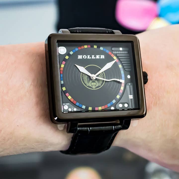 Holler – wholesale Armbandsur - Herr – Techno svart klocka HLW2350-32