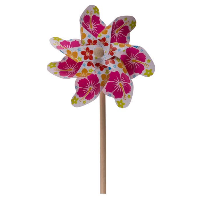 Out of the blue KG - Wholesale Wind Spinner - Coloured windmill with flowers,3