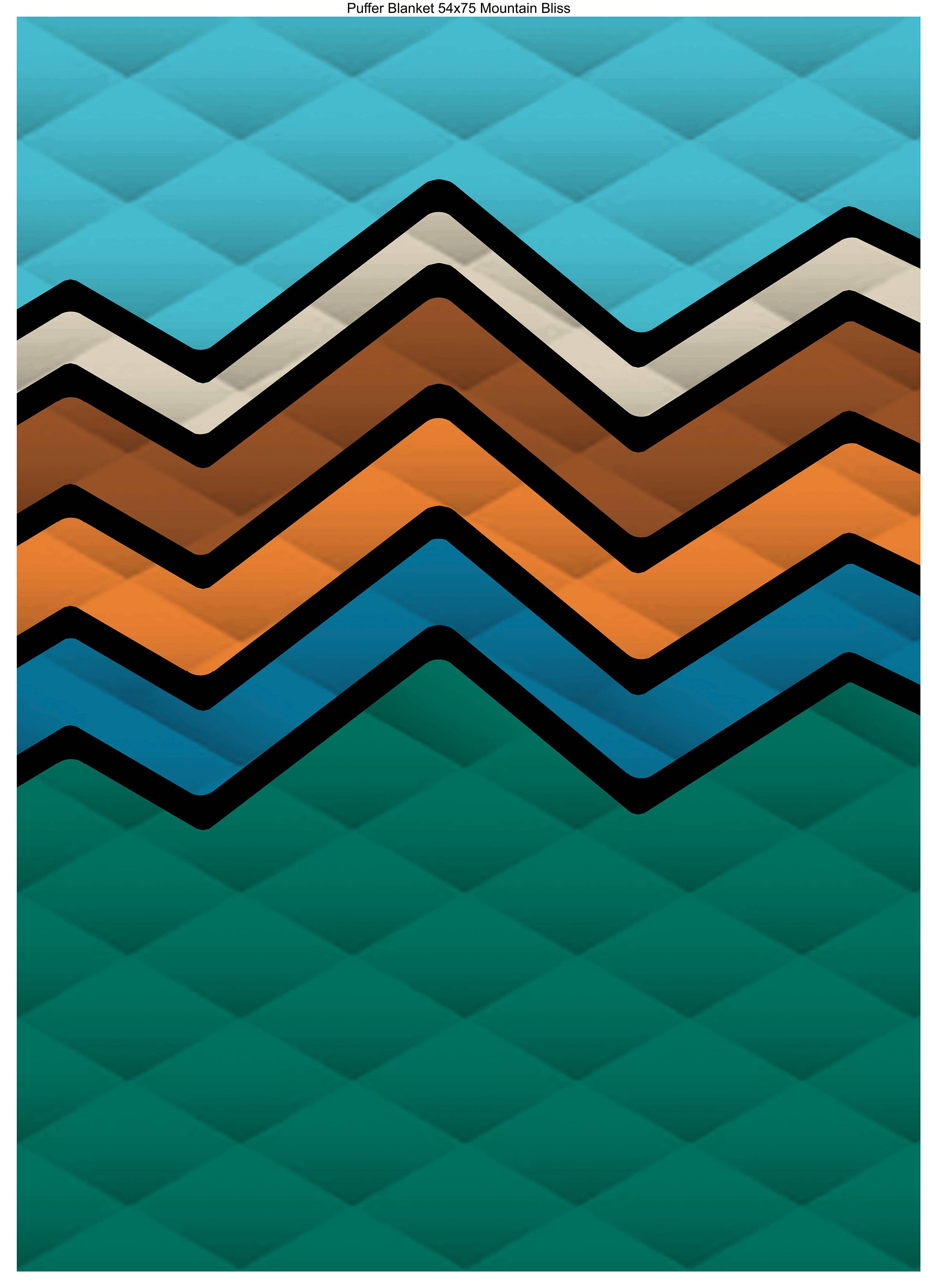 Earth Ragz – wholesale Prydnadsfilt – 4 I 1 PUFFERFILT BERG1