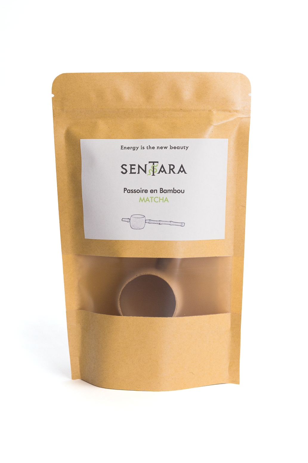 Sentara Holistic - Venta al por mayor Batidora - Colador de matcha de bambú tallado a mano1