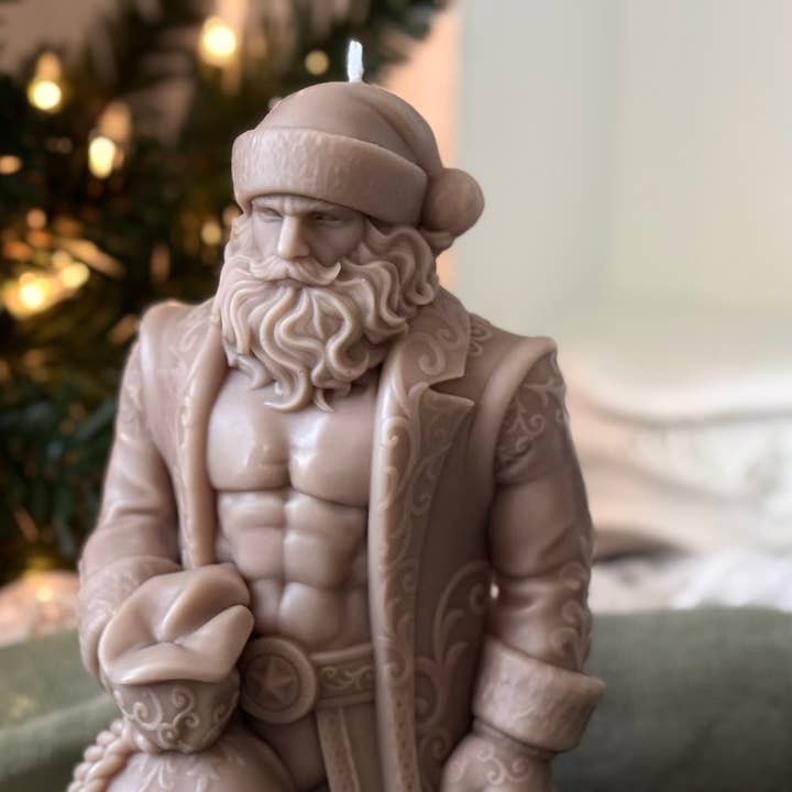 VR.candle - Wholesale Novelty Candle - Santa Soy Wax Candle | Funny Christmas Gift, Holiday Decor6