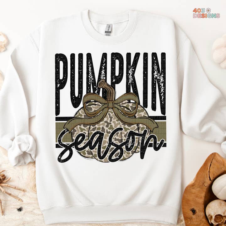 403 Designs - Wholesale Sublimation Transfer - Pumpkin Season Camo DTF Transfer1