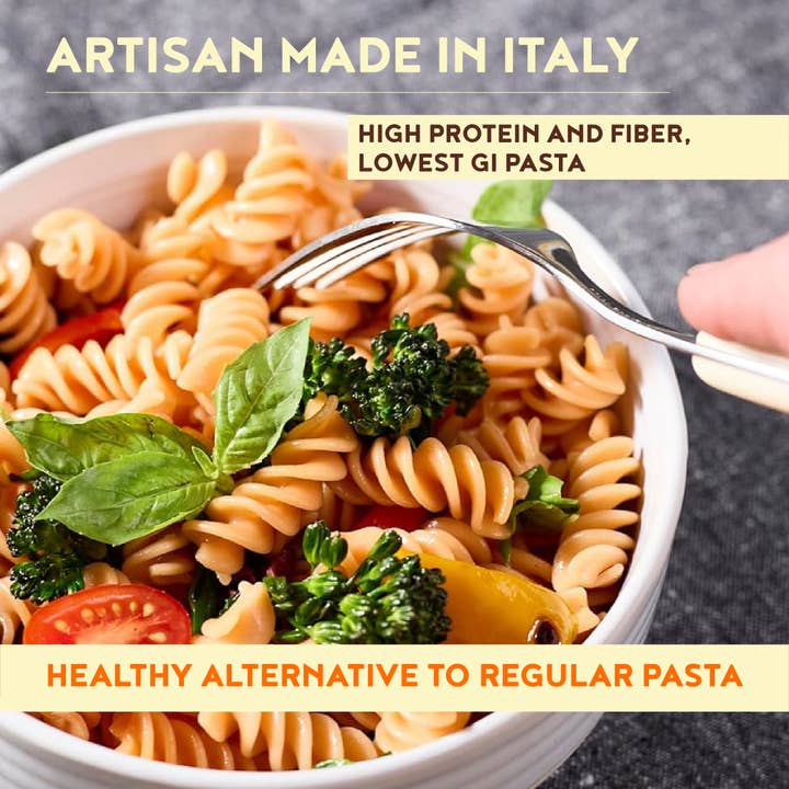 SOLENZI - Wholesale Pasta - RED LENTIL Pasta Gluten Free Fusilli 227g1