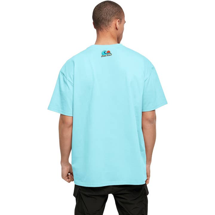 Ocean Wave – wholesale Screen printed t-shirt – unisex – Ocean Wave Coordinates Tee - Crantock2