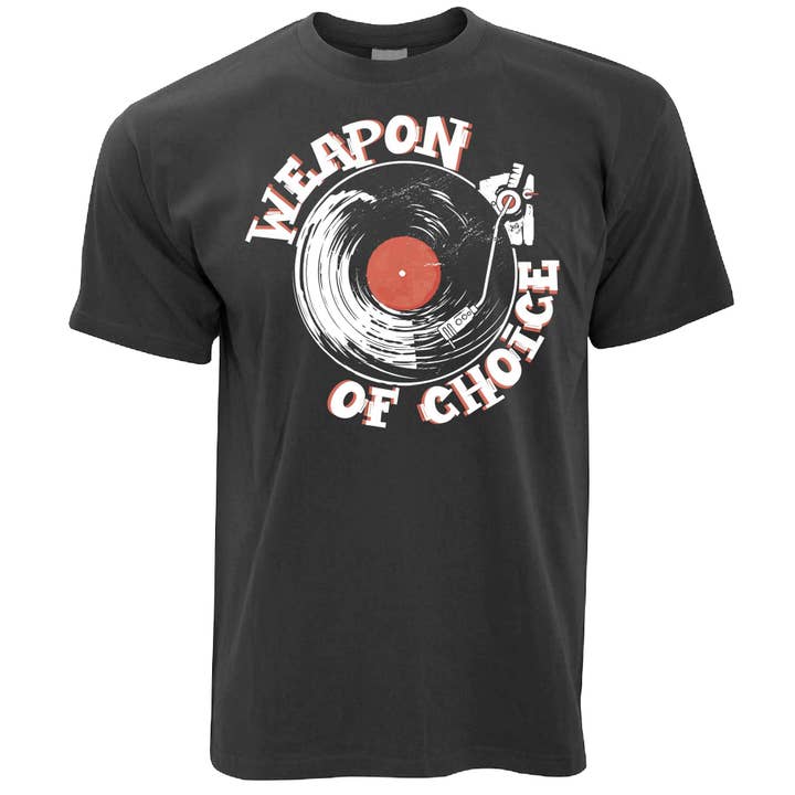 PIGMENTIFY - Wholesale T-shirt met print - Uniseks - Weapon Of Choice T-shirt met vinylplaat5