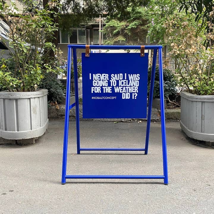 Adroniki - Wholesale Outdoor Sign - A Frame Sidewalk Sign2