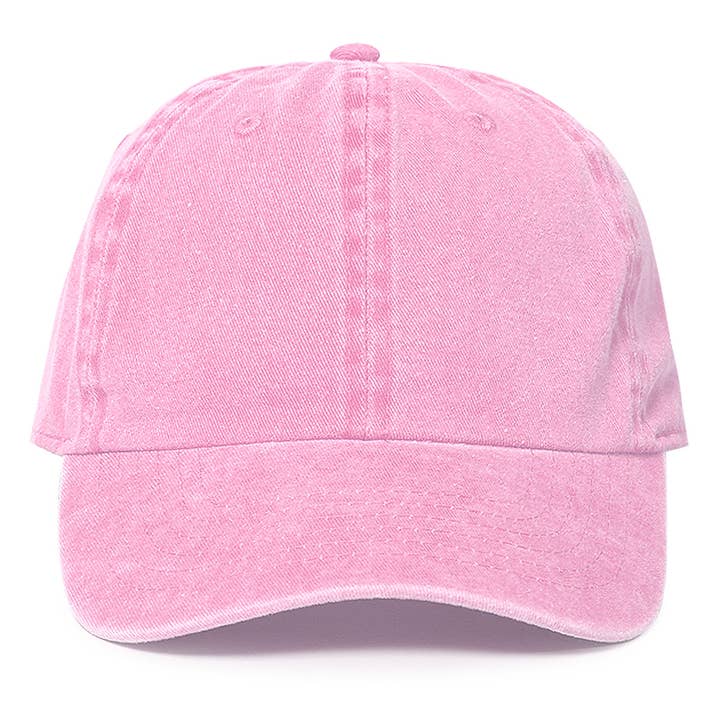 Fashion City - Wholesale Baseball Cap - Unisex - Pigment Dyed Cotton Baseball Dad Cap13
