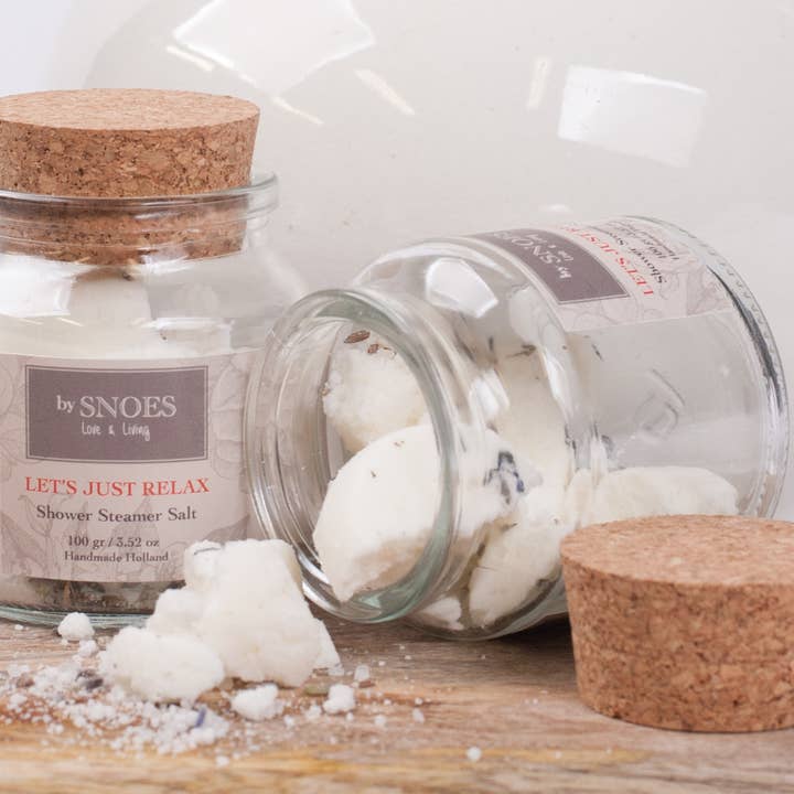 By Snoes – Engroshandel Brusefordamper/bombe – By Snoes brusetablet til bruser i glas med korkprop1