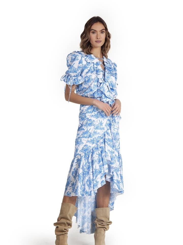 Asymmetrisk kjole for engroshandel hos ODI ET AMO