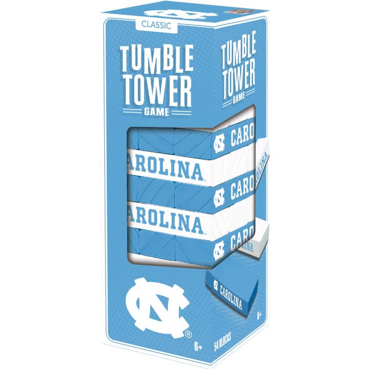 UNC Tar Heels Tumble Tower for wholesale by Masterpieces Puzzles