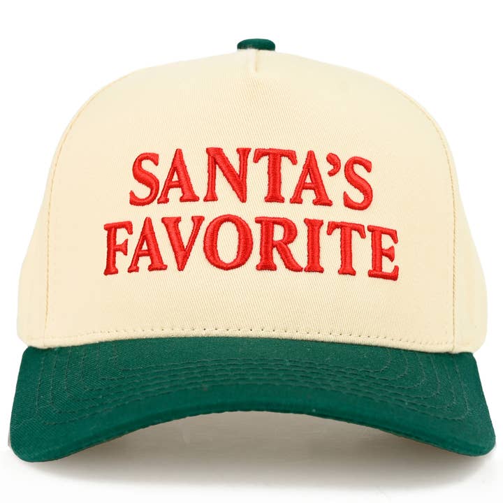Hana - Wholesale Trucker hat – Women’s - C.C SANTAS FAVORITE Letter Embroidered Trucker Cap4