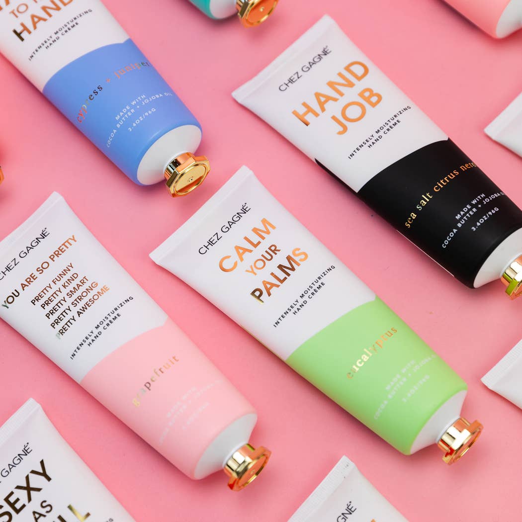 Chez Gagné - Wholesale Hand cream/lotion - Calm Your Palms - Eucalyptus - Clean + Vegan Hand Crème - 3.4oz2