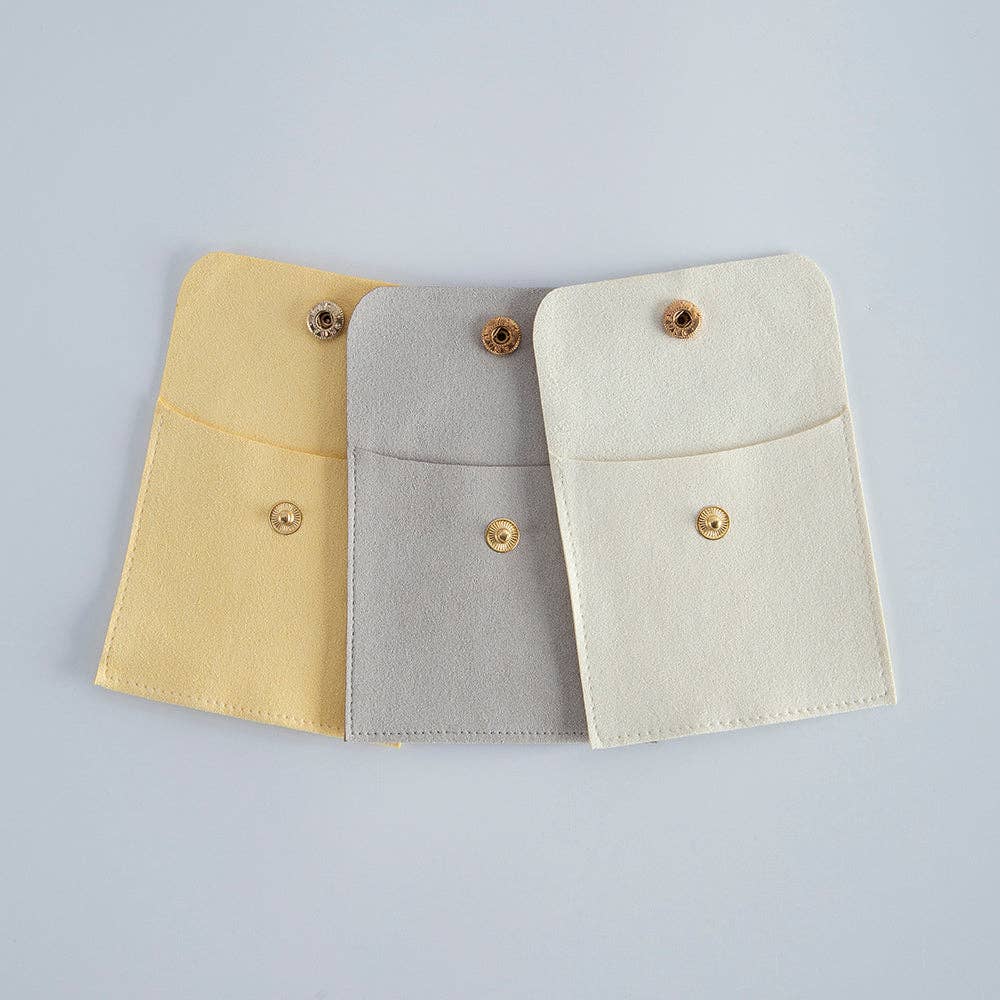 ZaraJewellery - Wholesale Gift Bag - Wholesale jewelry Pouch - Envelope with Button Pouch Logo Cu14