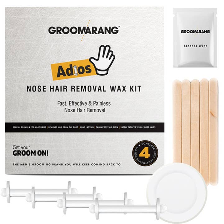 My Wholesale Warehouse - Wholesale Body Hair Removal Product - Groomarang Adios Nose Hair Removal Wax Kit2