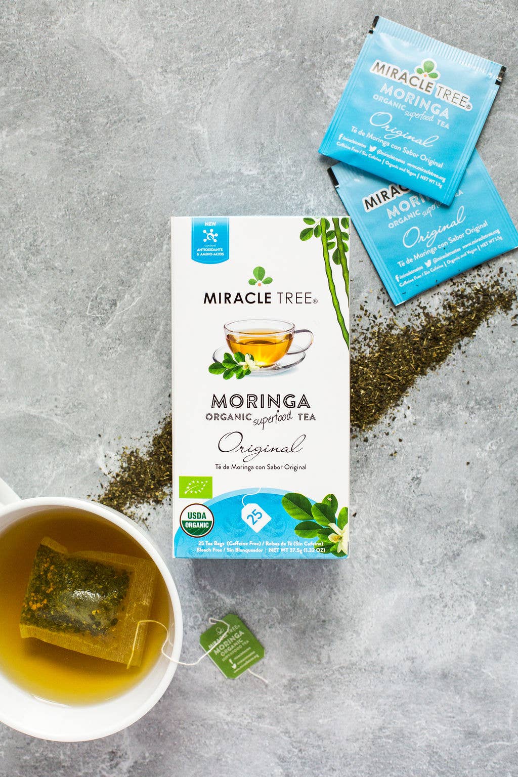 Miracle Tree - Wholesale Health/Detox Tea - Organic Moringa Tea: Original13
