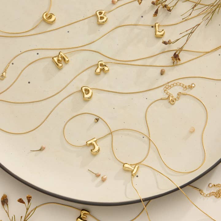 16 Assorted 18K Gold Dipped Bubble Initial Necklace and other Purchase Wholesale bubble initial necklace. Free Returns & Net 60 Terms on Faire trending on Faire.