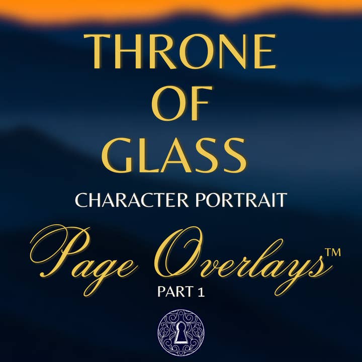 Reading Portal - Wholesale Art print - Throne of Glass Character Portrait Page Overlays™ - Part 1