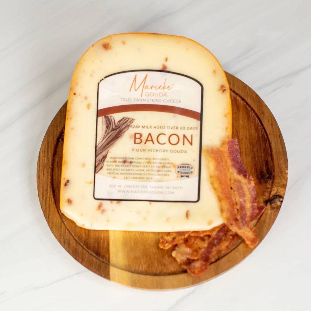 Keystone Cheese - Vente Fromages - Marieke Gouda au Lait Cru et Bacon0