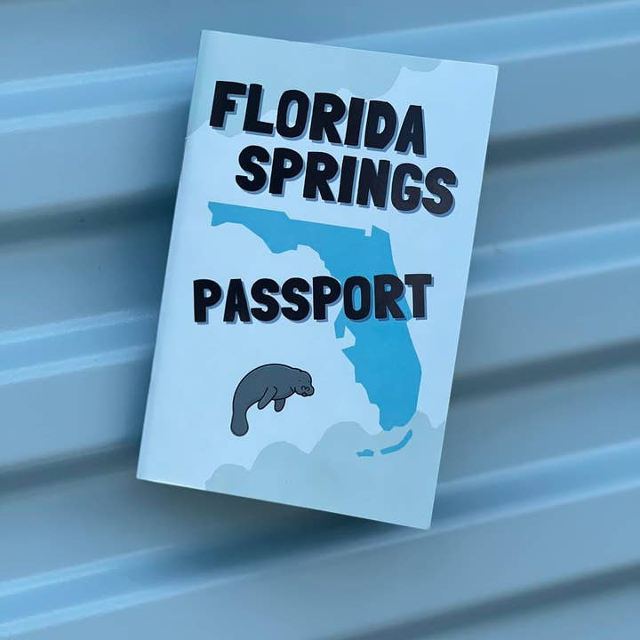 Florida Springs Passport - Wholesale Nature Guide - Florida Springs Passport