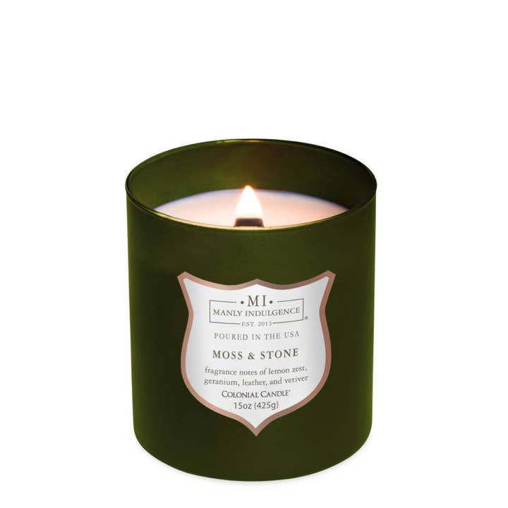 Colonial Candle DE - Wholesale Jar/Filled Candle - Moss Stone 425G scented candle1