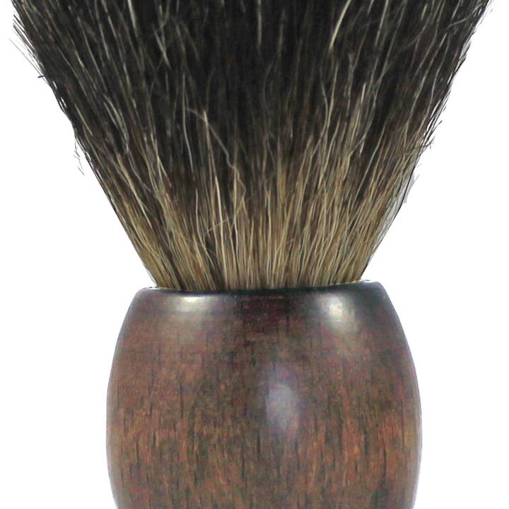 Hans Baier Exklusive - Wholesale Shave Brush - Men's - Shaving brush beechwood stained