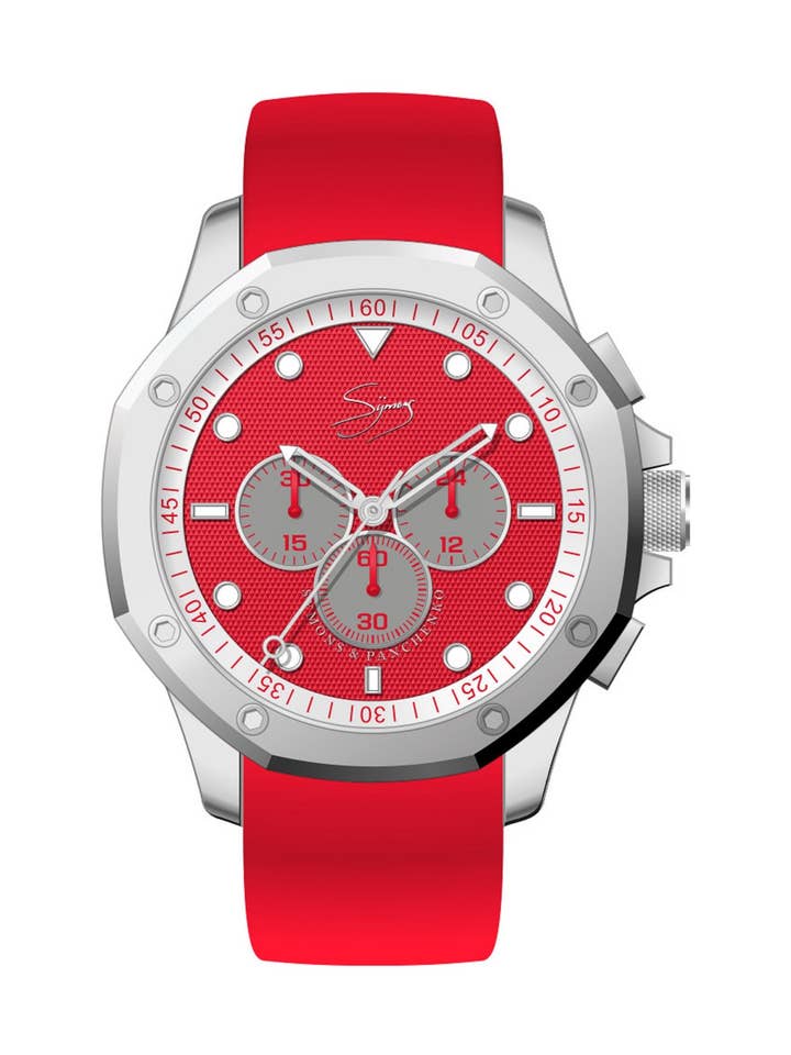 Finestra Miura stainless steel chronograph 10 ATM for wholesale by Symons & Panchenko