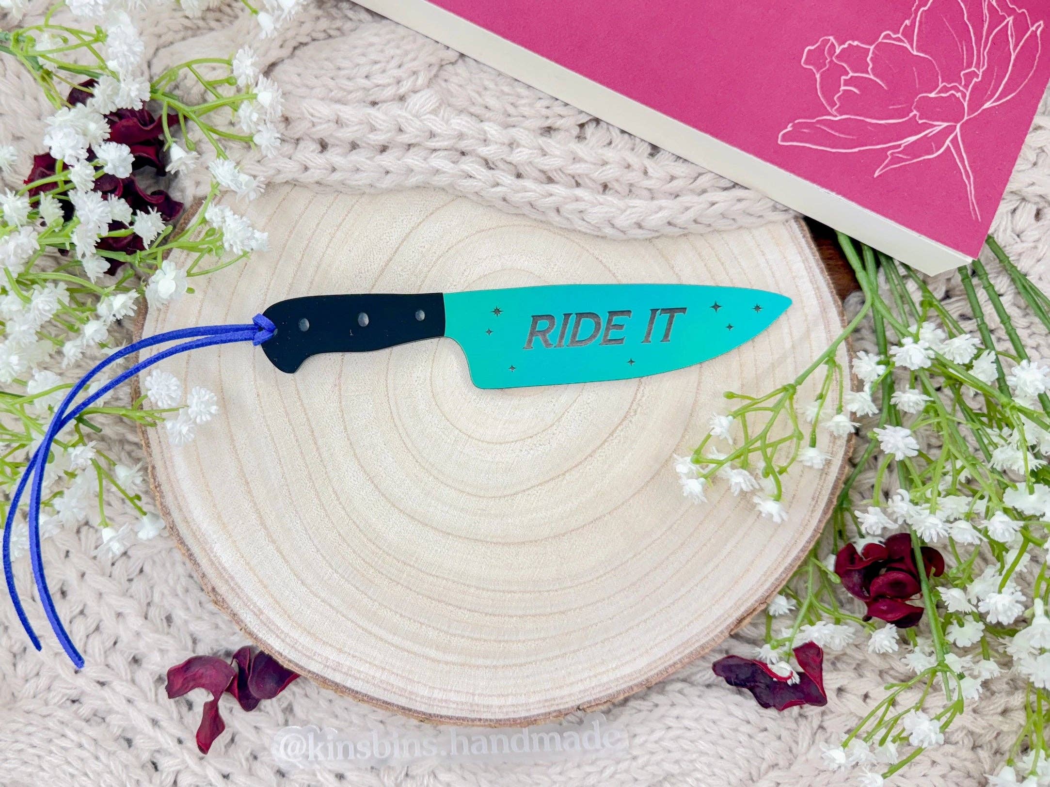 Scribbles Wholesale - Wholesale Bookmark - Ride It - Knife Bookmark 4