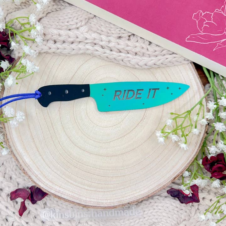 Scribbles Wholesale - Wholesale Bookmark - Ride It - Knife Bookmark 4