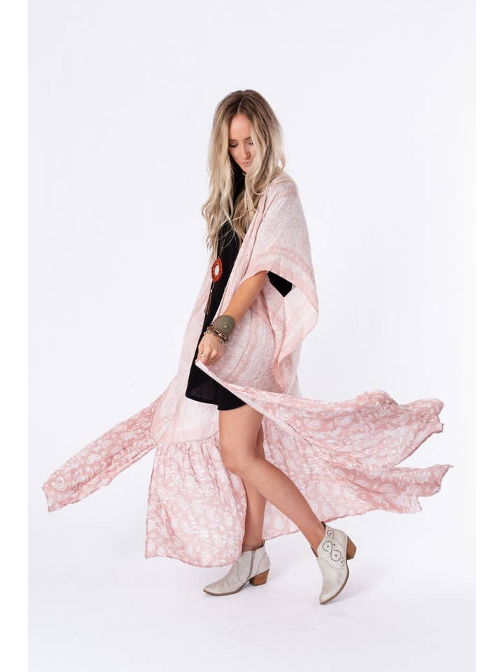 Fard à joues Kimono Plumeau à flux libre Tapestry Paisley - Blush en vente sur Faire6