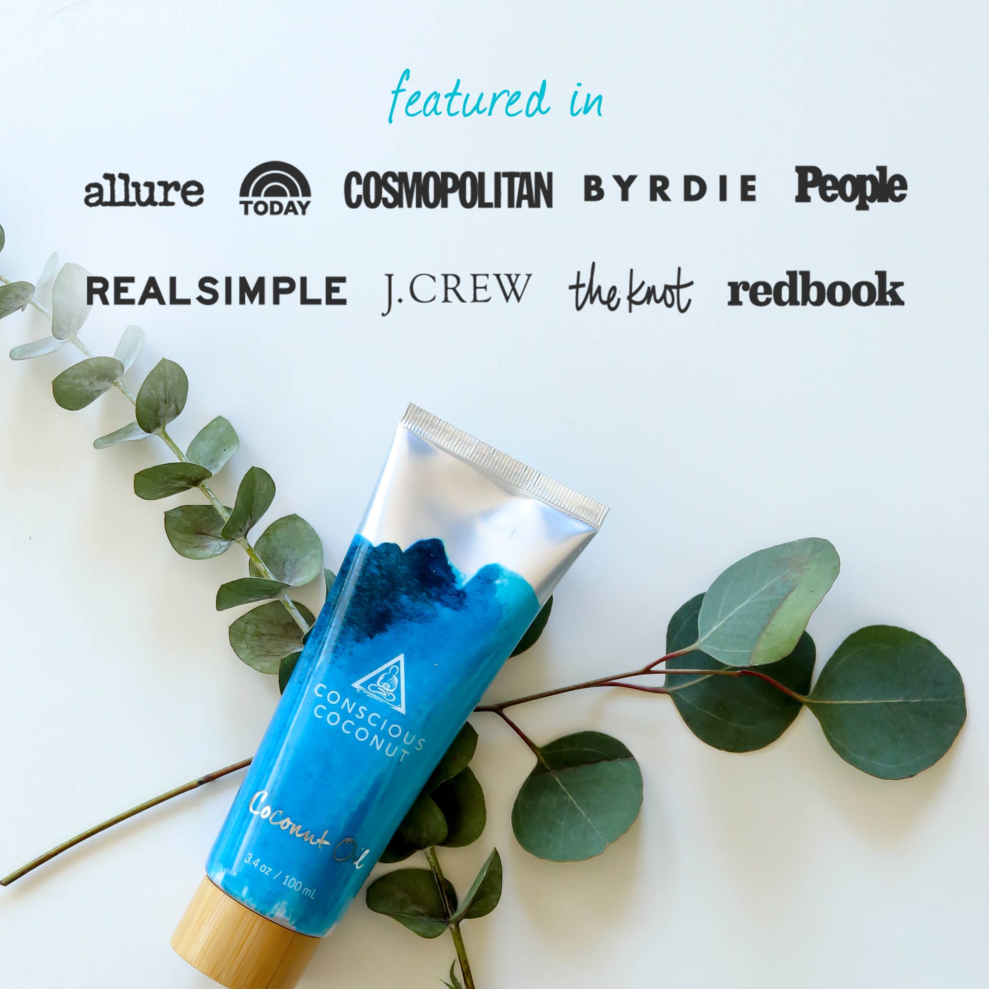 Conscious Coconut - Wholesale Bath/Body Oil - Coconut Oil 3.4 oz Travel-Ready Tube9