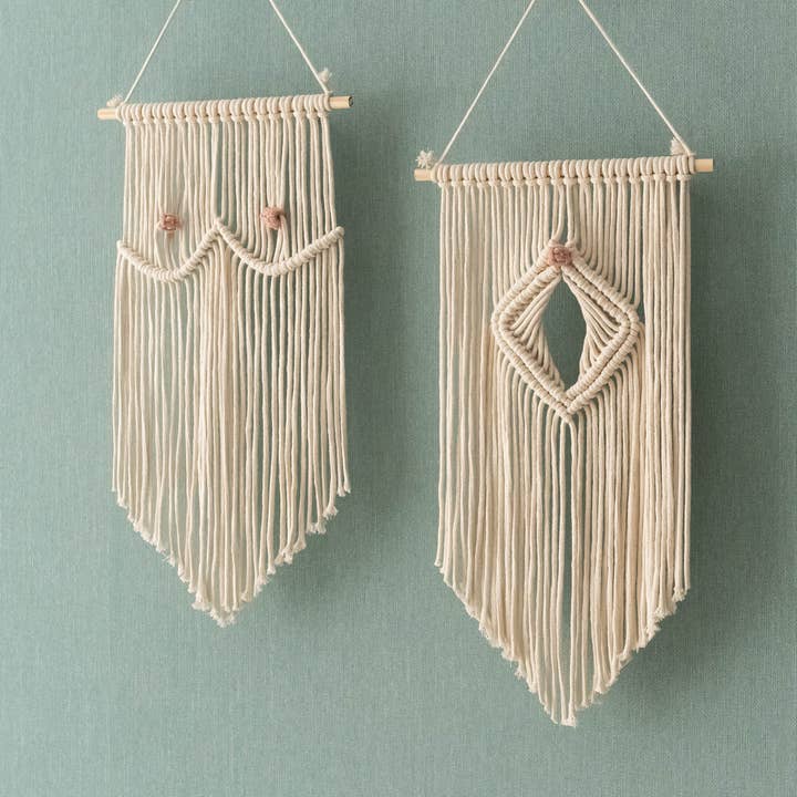 HeartCrafted – Engroshandel 3D-vægkunst – Sæt med vagina og macrame bryster W22