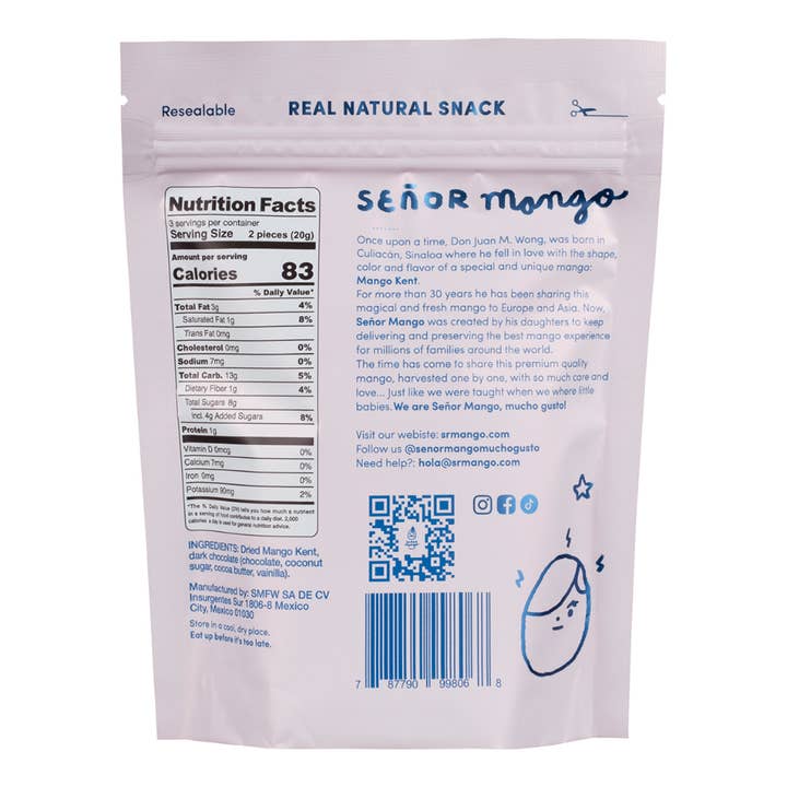 Señor Mango - Wholesale Dried/Dehydrated Fruit - Mr. Mango Dark