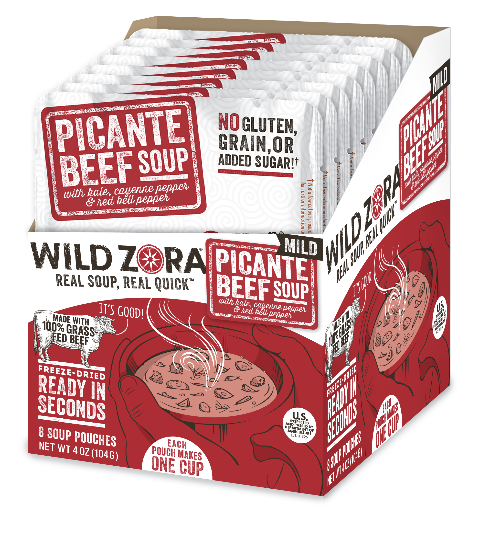 Wild Zora - Wholesale Soup - Picante Beef Soup-8 Pack2